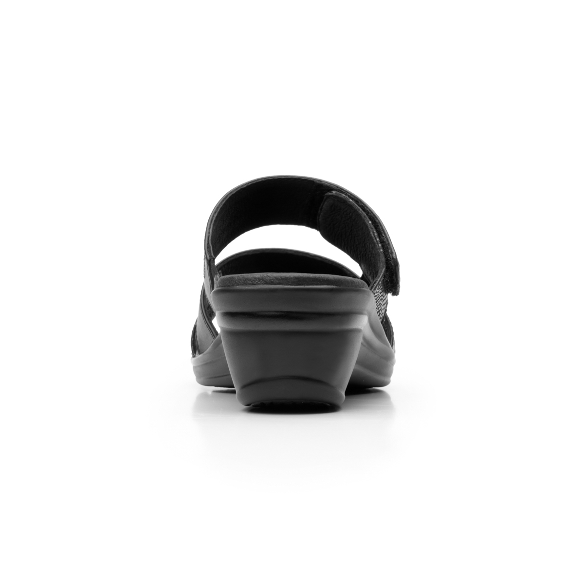Sandalia Casual Flexi Con 100% Piel Para Mujer - Estilo 100006 Negro