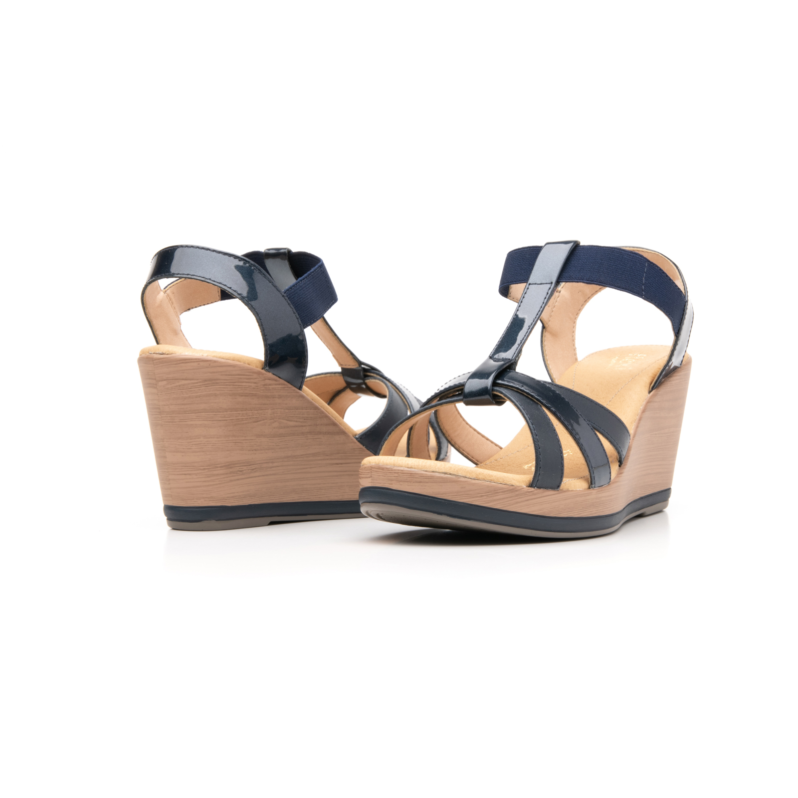 Sandalia Urbana Flexi Con Autoajuste Para Mujer - Estilo 100705 Azul