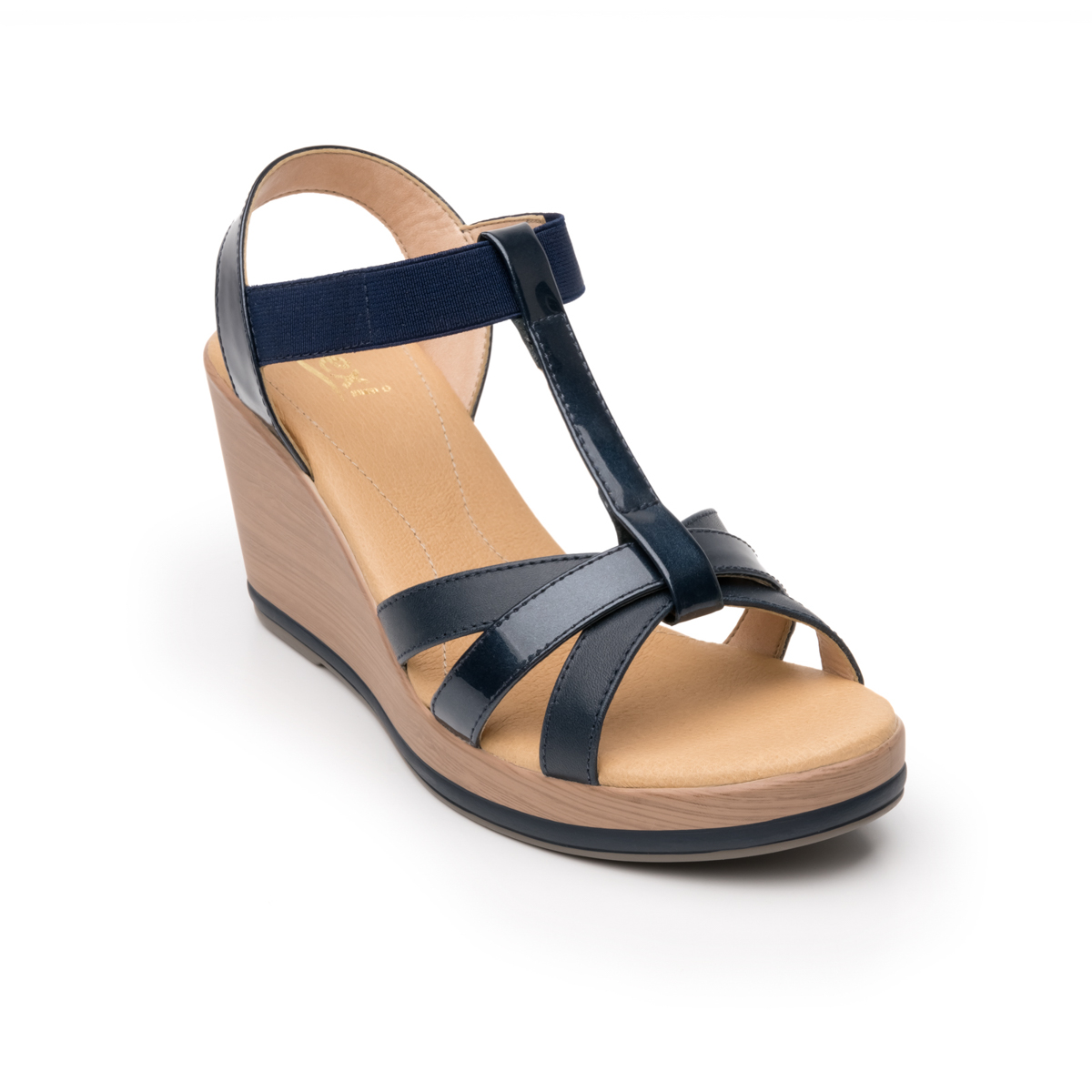 Sandalia Urbana Flexi Con Autoajuste Para Mujer - Estilo 100705 Azul