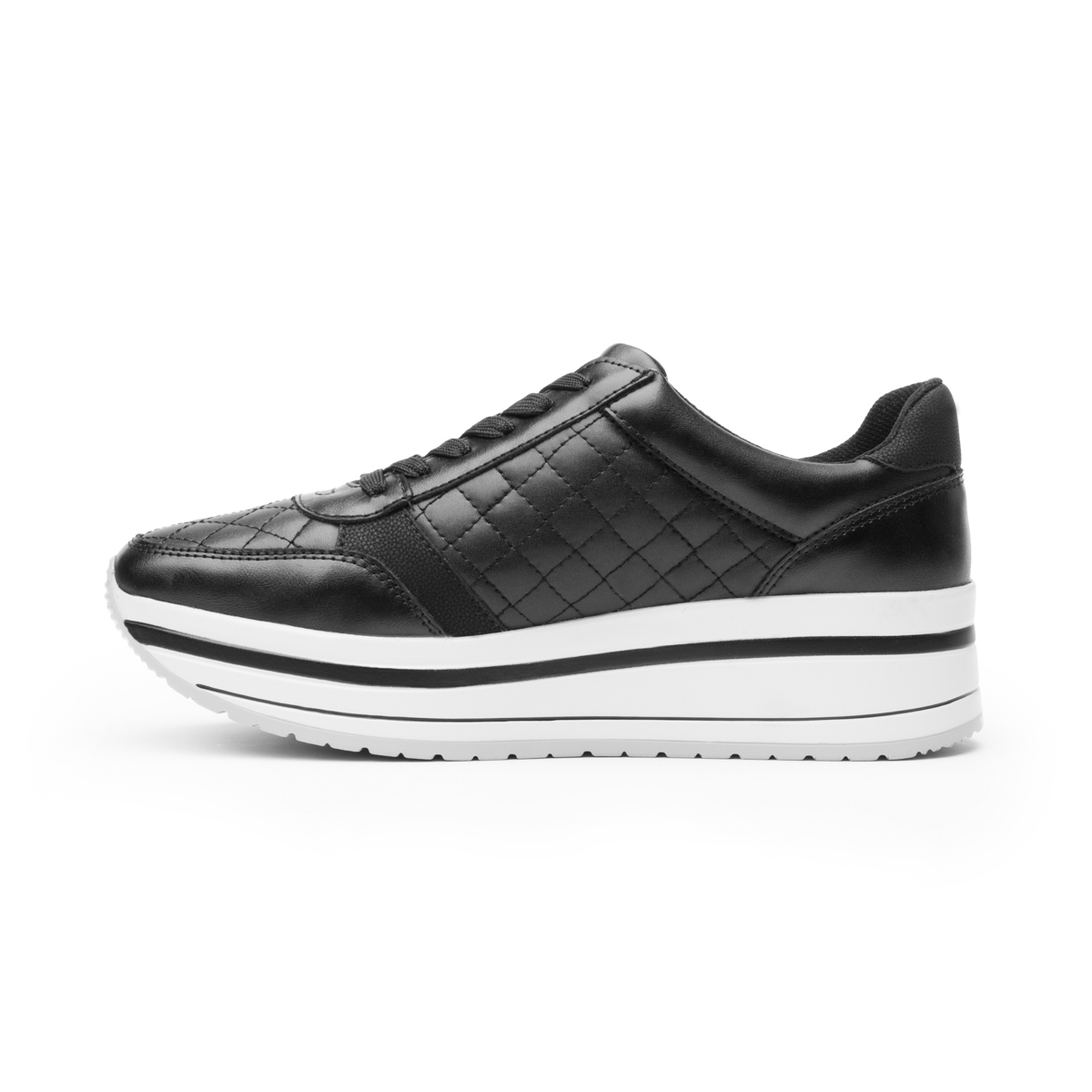 Sneaker Urbano Flexi para Mujer Estilo 101007 Negro
