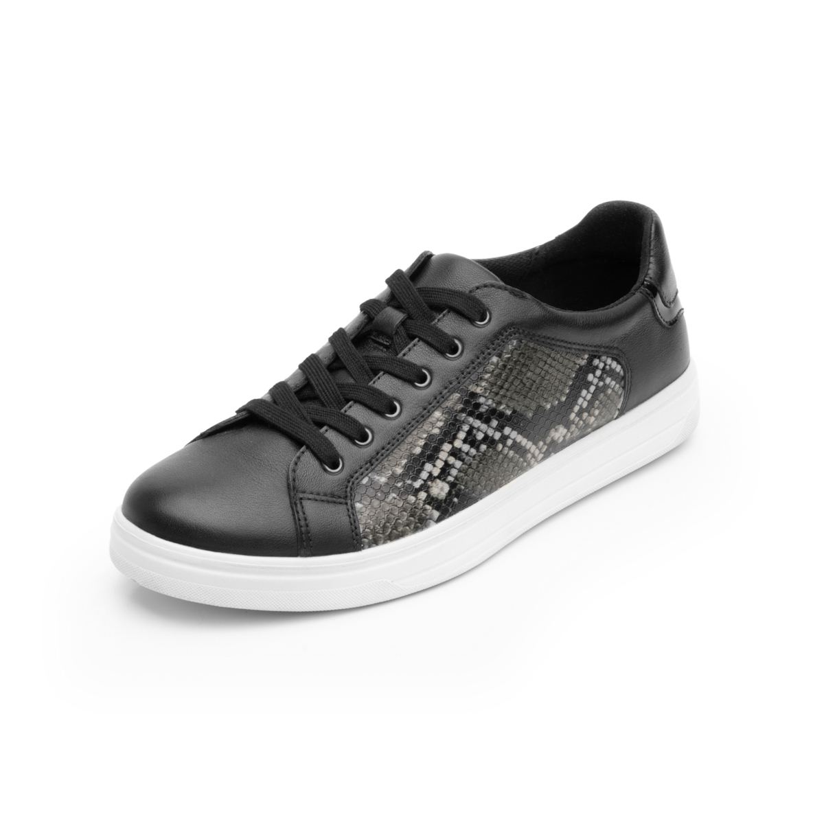 Sneaker Urbano Flexi para Mujer con Plantilla Removible Estilo 101810 Negro