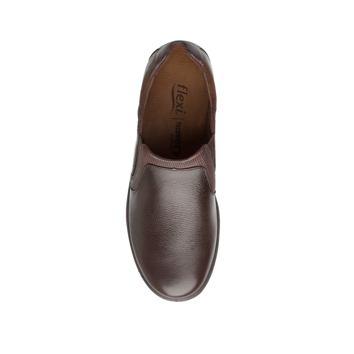 Flat Casual Flexi Con Plantilla Removible Para Mujer - Estilo 102003 Café