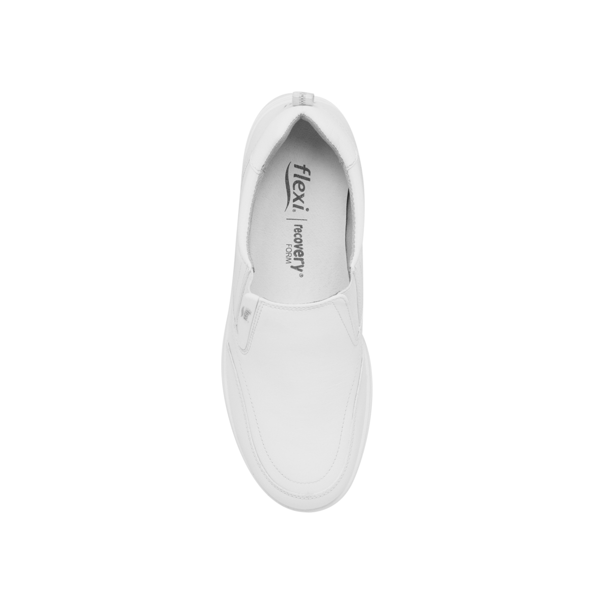 Slip On Con Elásticos Flexi para Mujer con Sistema de Mejor Agarre y Recovery Form Estilo 102004 Blanco