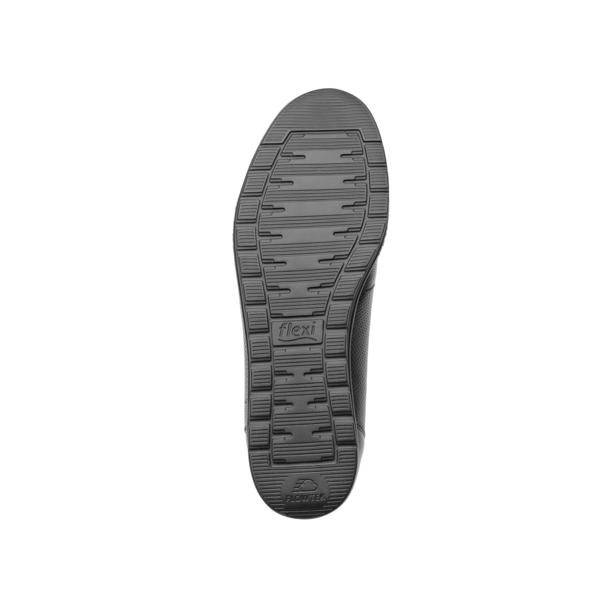 Flat Casual Flexi Con Suela Extra Ligera Flowtek Para Mujer - Estilo 102801 Negro