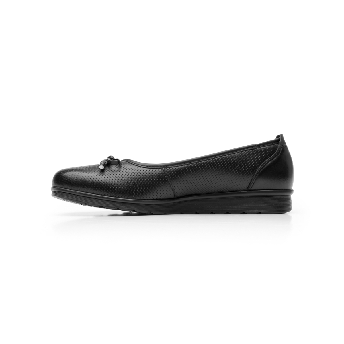 Flat Casual Flexi Con Suela Extra Ligera Flowtek Para Mujer - Estilo 102801 Negro