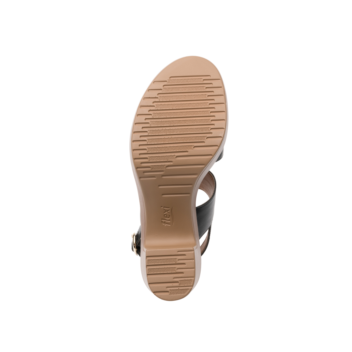 Sandalia Casual Flexi Con Cierre Frontal Para Mujer - Estilo 102903 Negro
