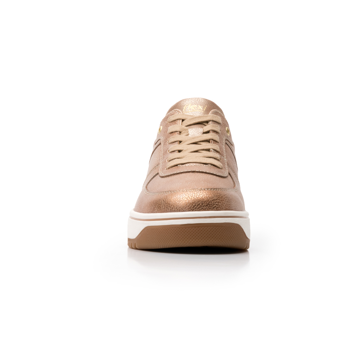 Sneaker Urbano Flexi Con Plantilla Comfort Pad Para Mujer - Estilo 103501 Oro Rosa