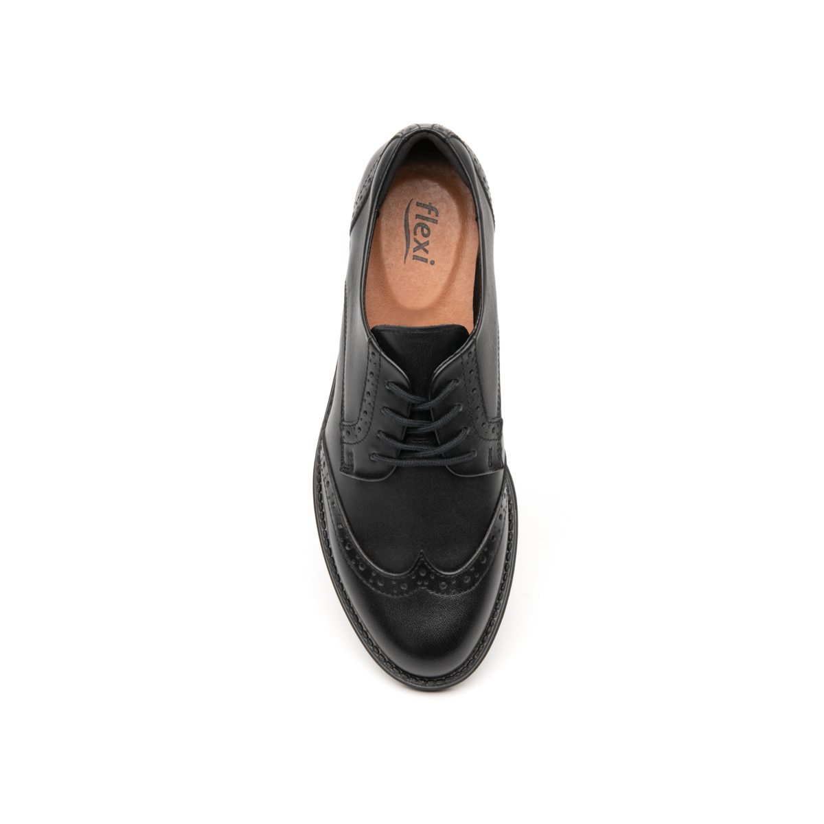 Bostoniano Liso Flexi para Mujer con Diseño Formal Chic Estilo 104202 Negro