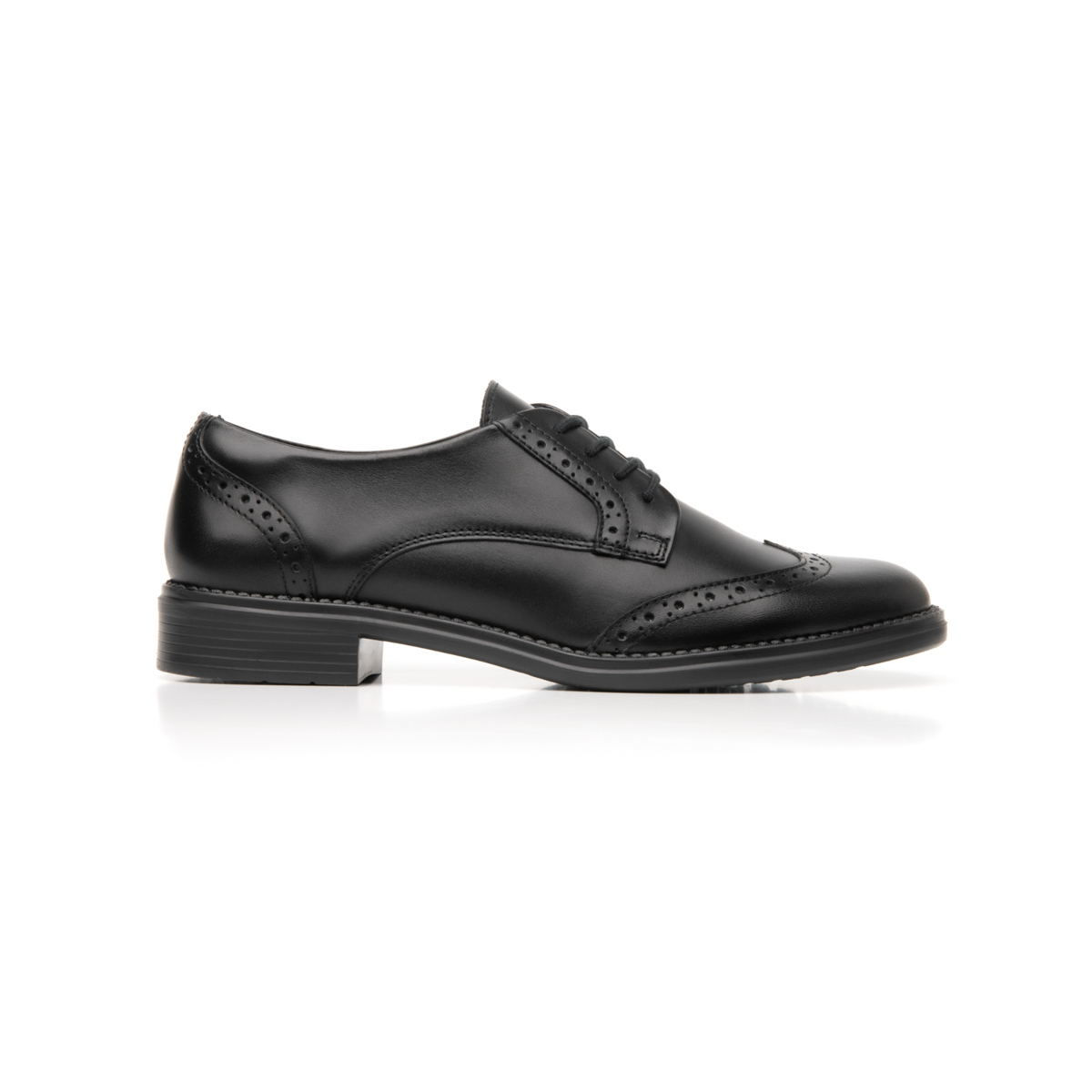 Bostoniano Liso Flexi para Mujer con Diseño Formal Chic Estilo 104202 Negro