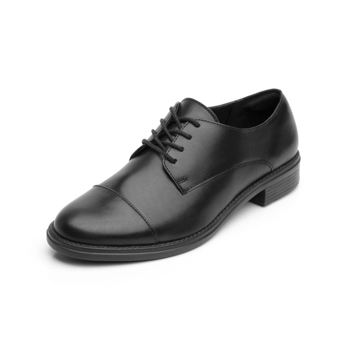 Derby Con Puntera Flexi para Mujer con Diseño Formal Chic Estilo 104203 Negro