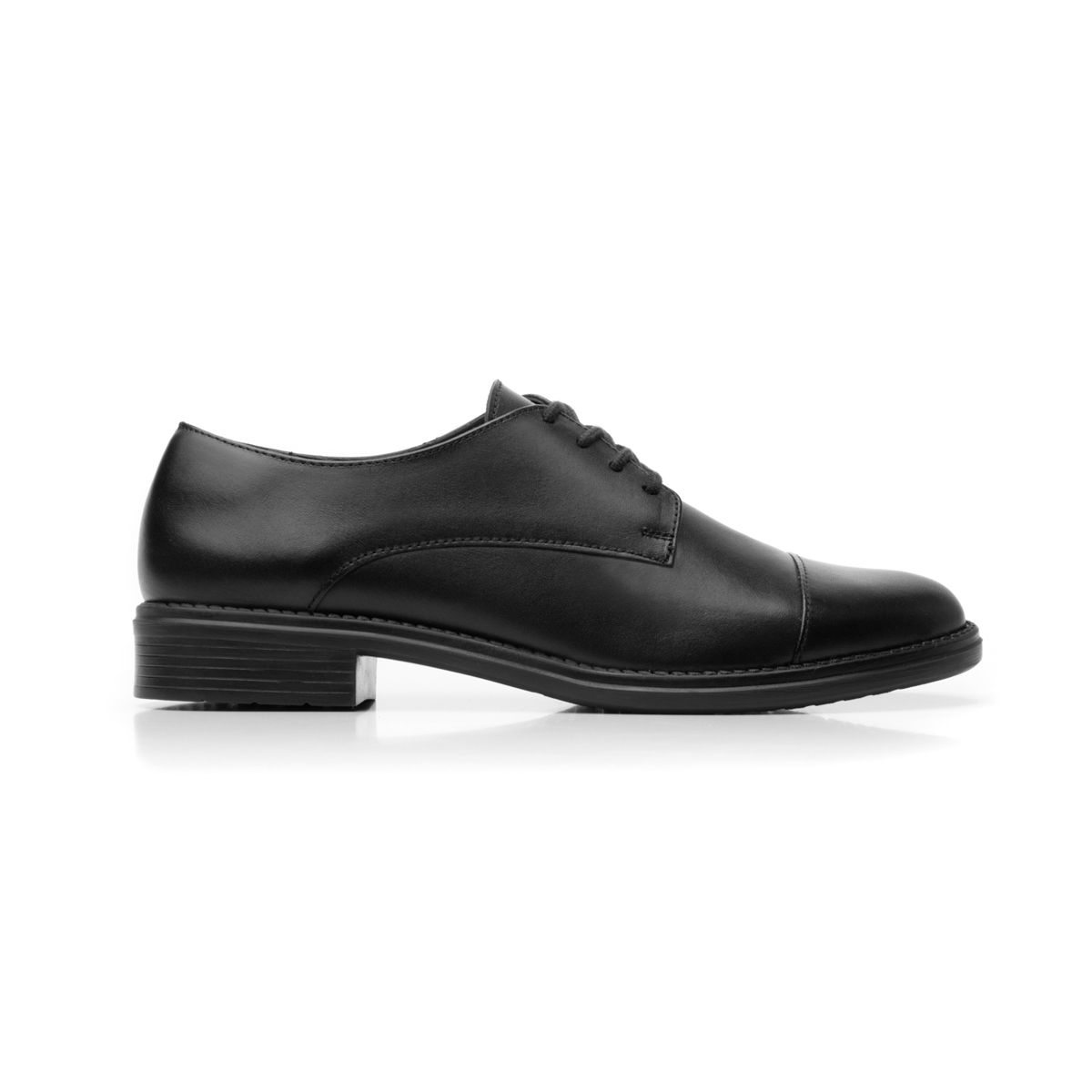 Derby Con Puntera Flexi para Mujer con Diseño Formal Chic Estilo 104203 Negro