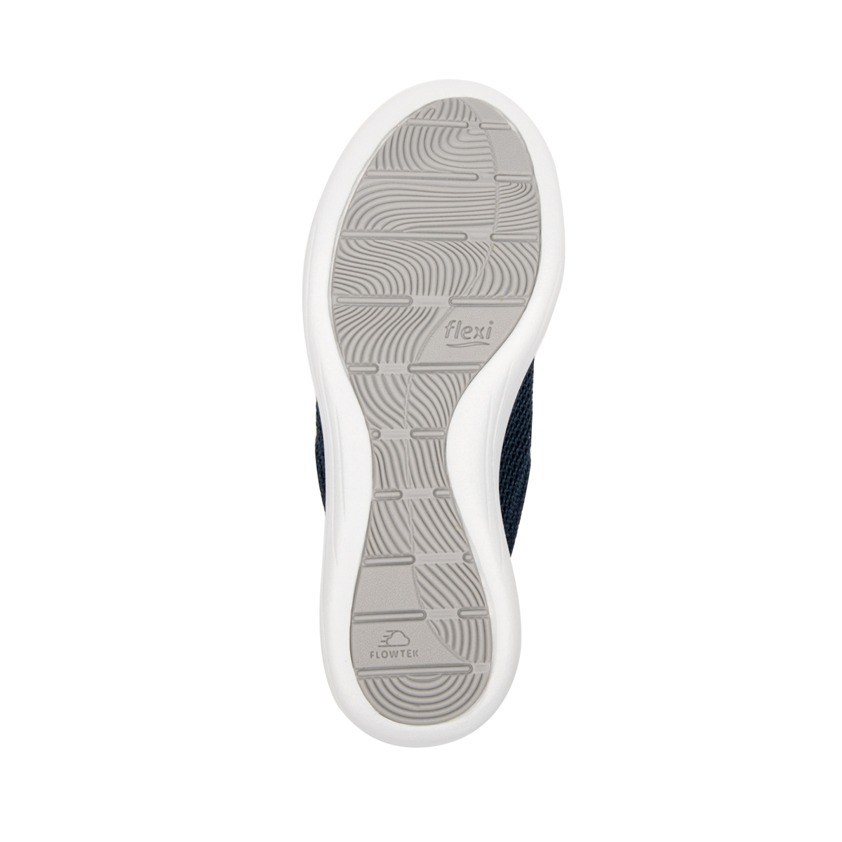 Slip On De Malla Flexi para Mujer con Flowtek Estilo 104902 Azul