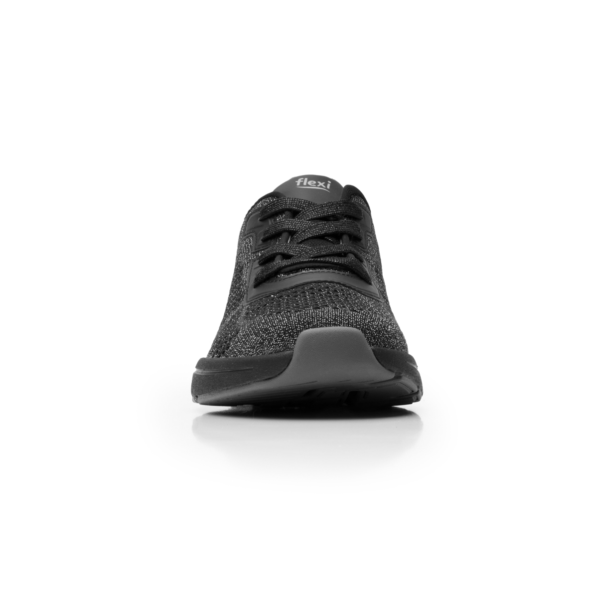 Sneaker Tejido Flexi para Mujer con Sistema Recovery Form Estilo 105103 Negro