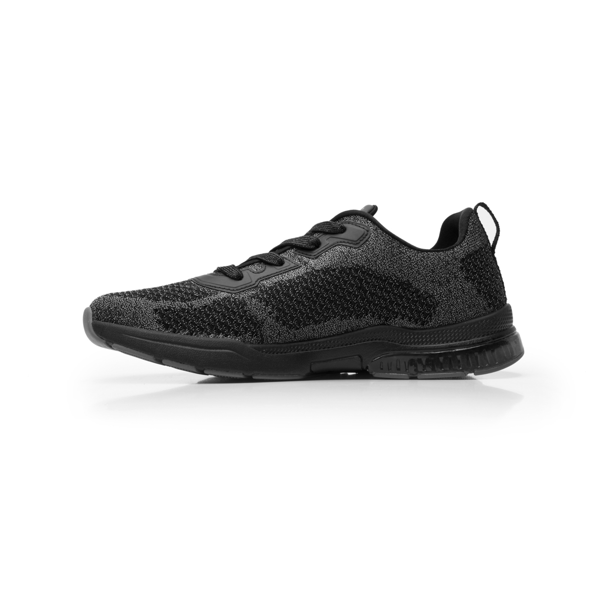 Sneaker Tejido Flexi para Mujer con Sistema Recovery Form Estilo 105103 Negro