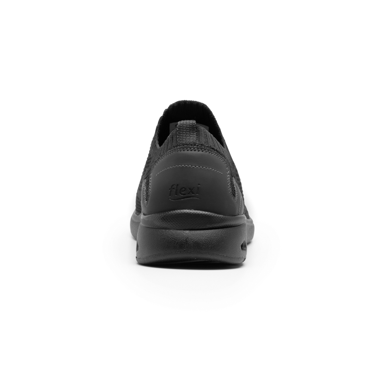 Sneaker Tejido Tipo Calcetín Flexi para Mujer con Suela extraligera Estilo 105201 Negro