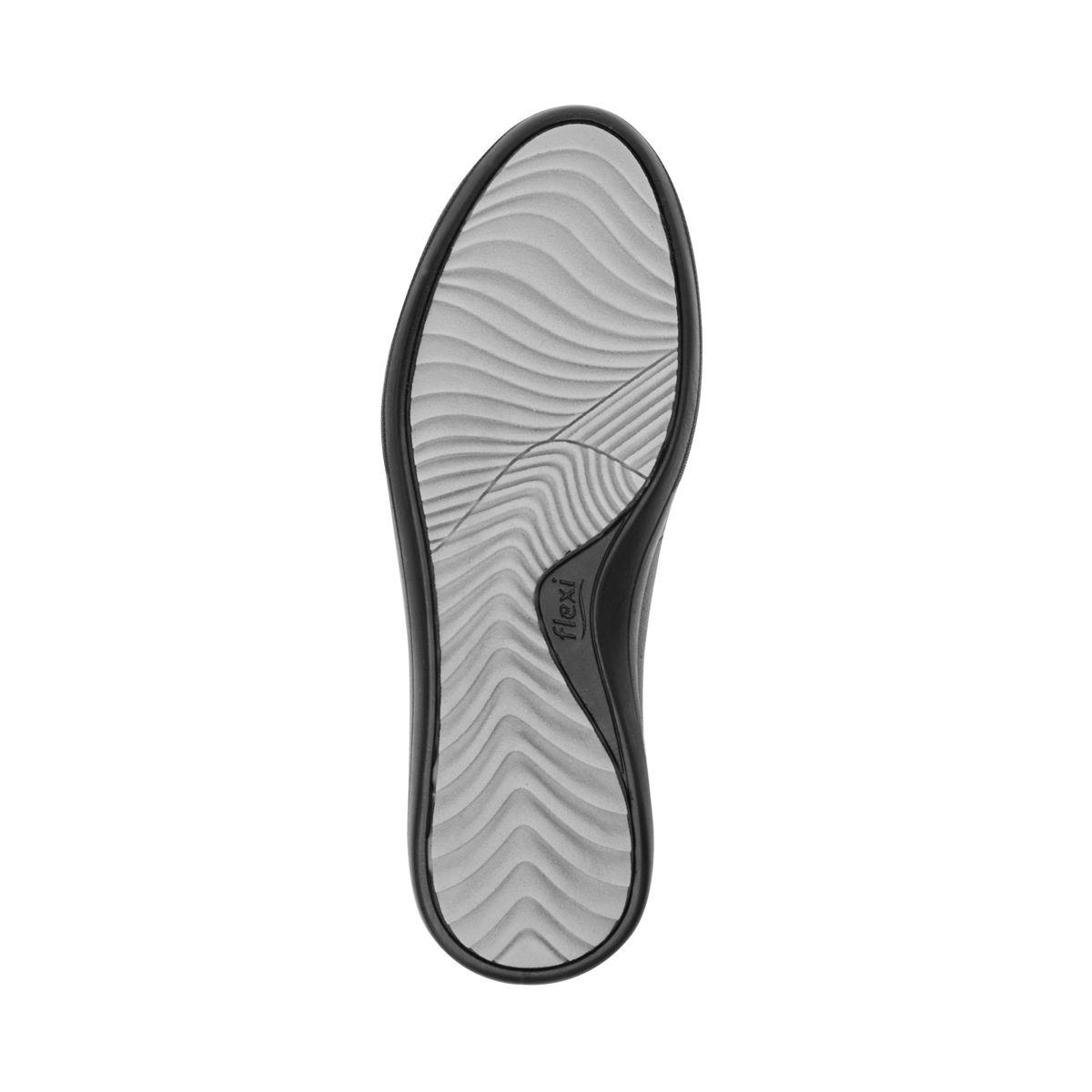 Slip On Casual Flexi para Mujer con Sistema De Mejor Agarre Estilo 106301 Negro