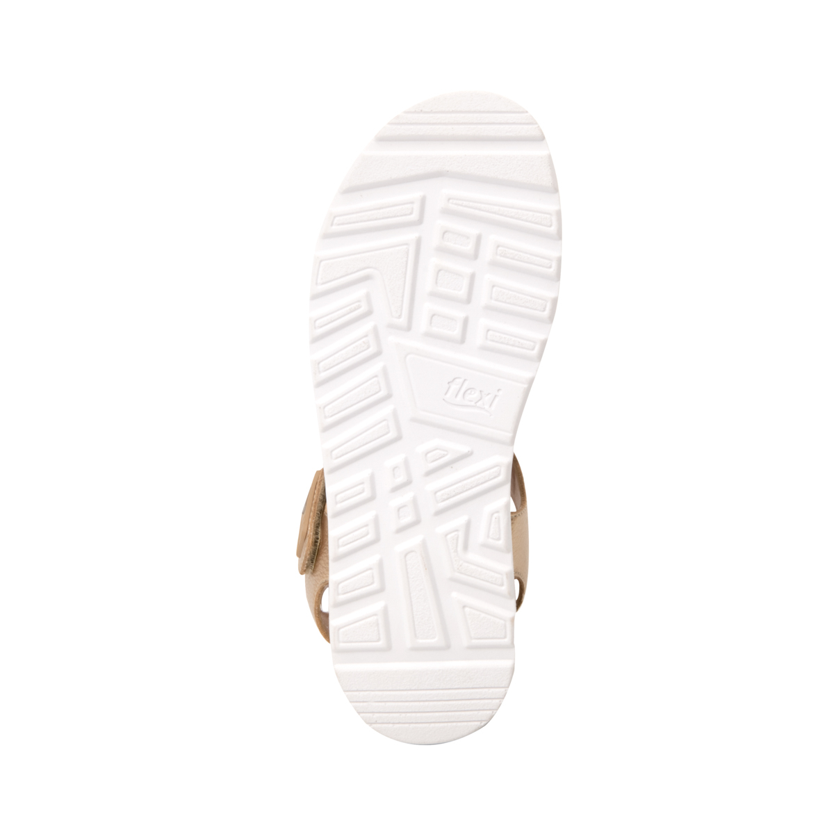 Sandalia Casual Flexi para Mujer con Capsula Air Sandal Estilo 106501 Oro