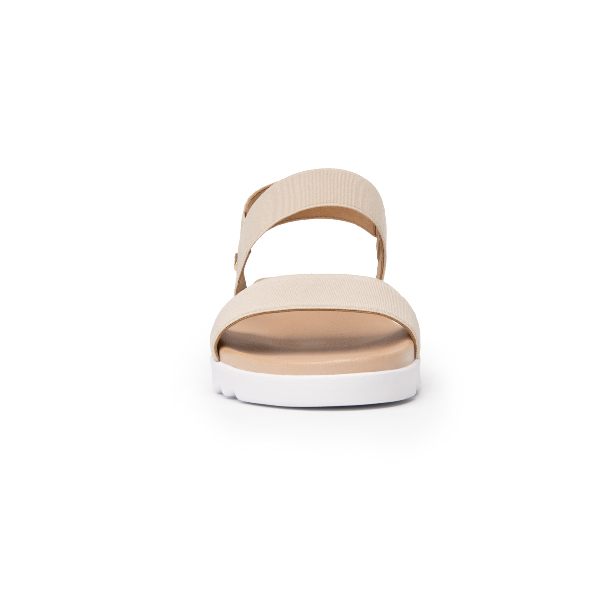 Sandalia Casual Flexi para Mujer con Plantilla Confortable Estilo 107102 Beige