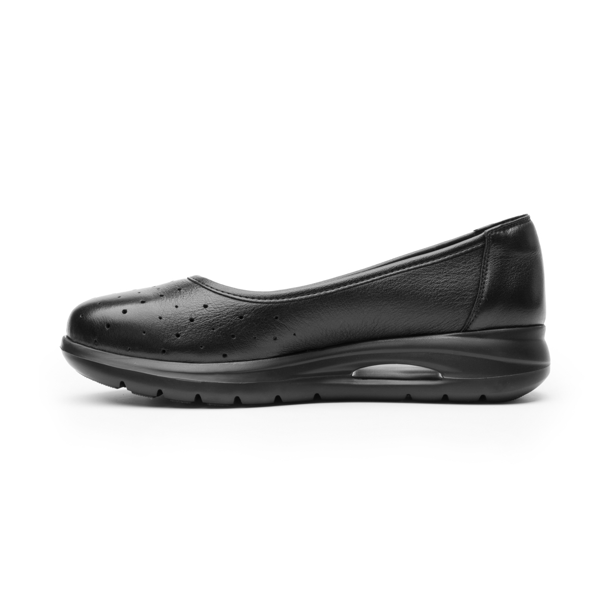 Flat Casual Flexi para Mujer con Recovery Form Y Suela Extra Ligera Estilo 108001 Negro