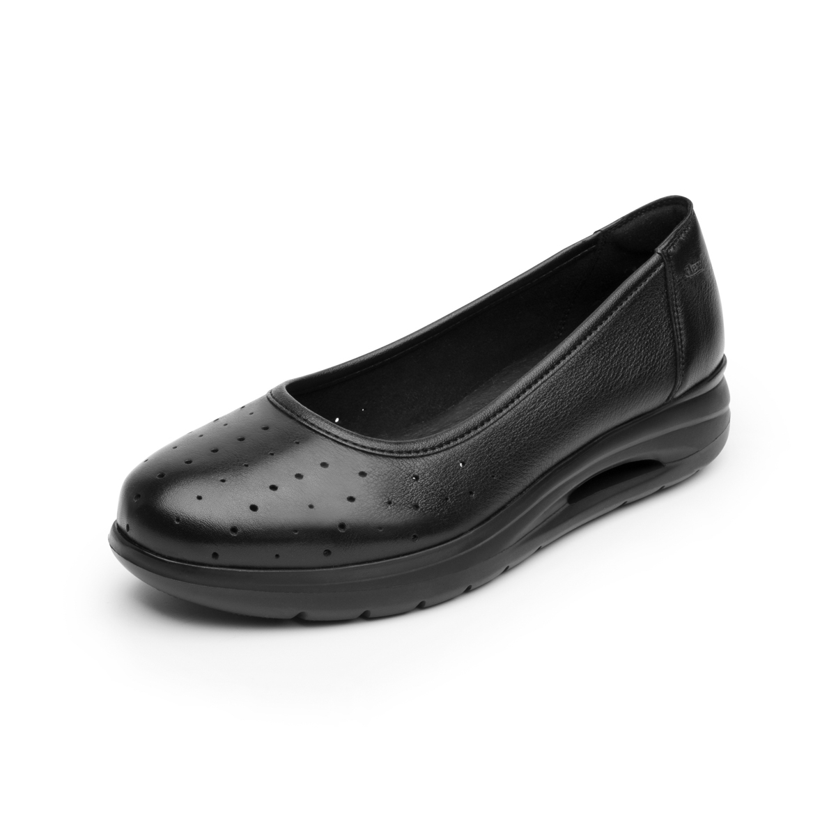 Flat Casual Flexi para Mujer con Recovery Form Y Suela Extra Ligera Estilo 108001 Negro