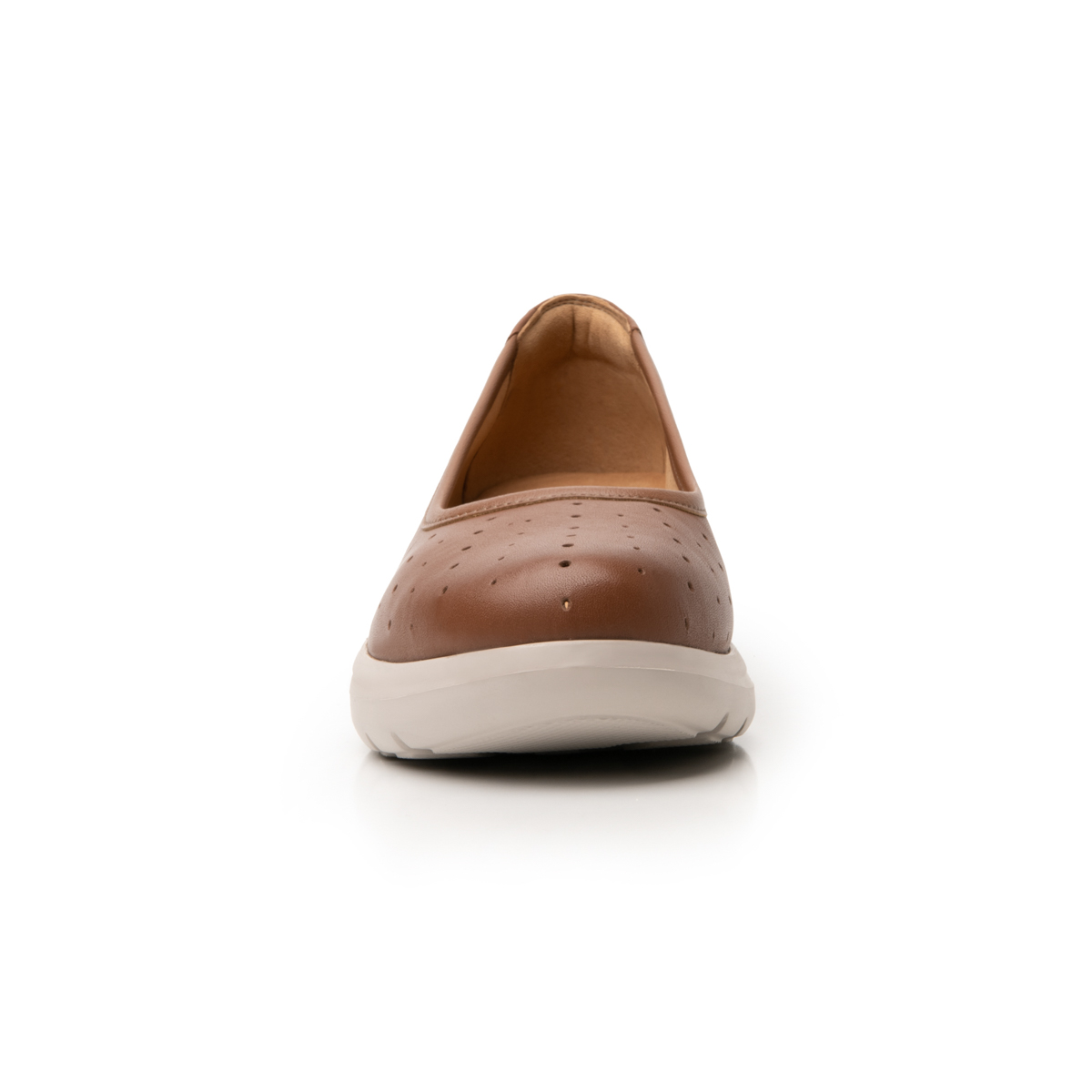 Flat Casual Flexi para Mujer con Recovery Form Y Suela Extra Ligera Estilo 108001 Tan