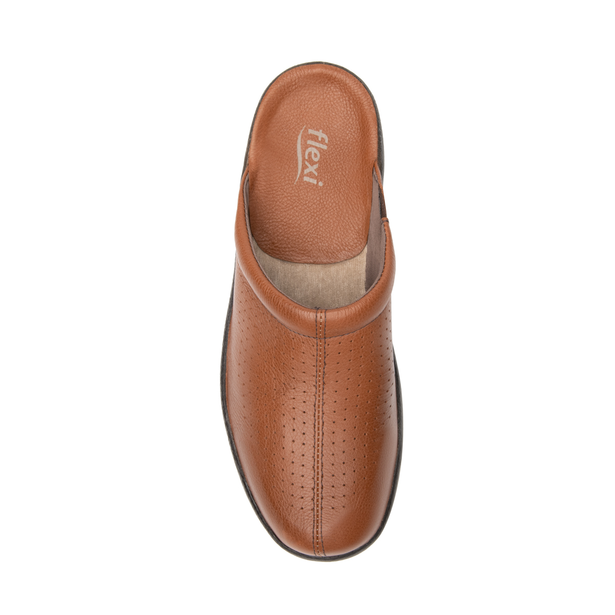Zapato Mule Flexi para Mujer Estilo 108603 Tan