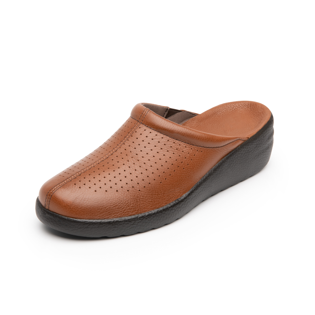 Zapato Mule Flexi para Mujer Estilo 108603 Tan