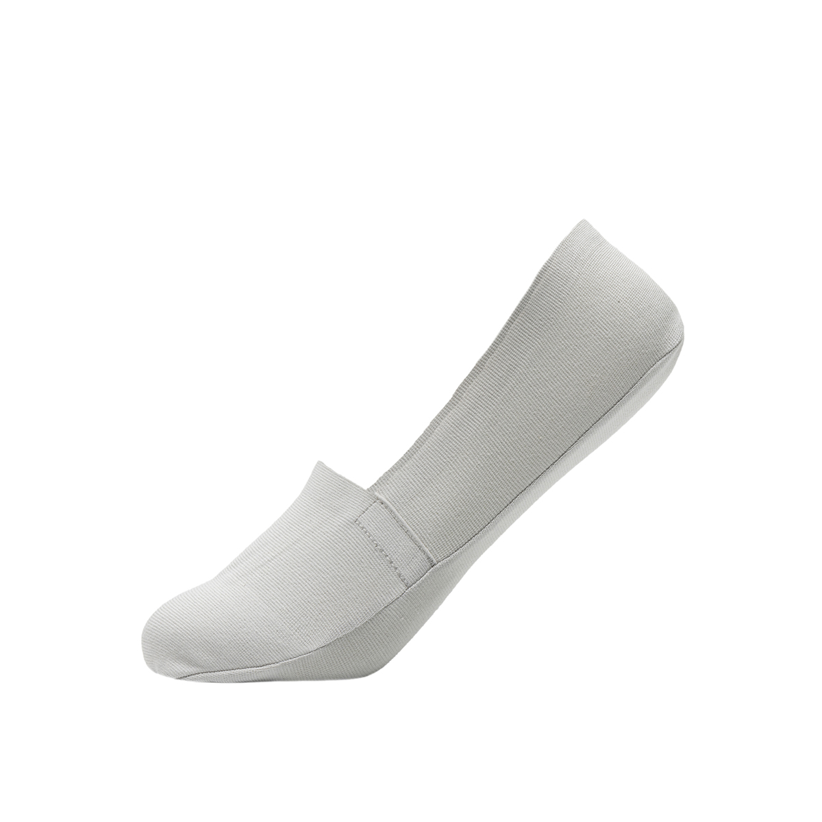 2-Pack Calcetín Invisible Flexi para Mujer Estilo 090910 Negro Y Gris