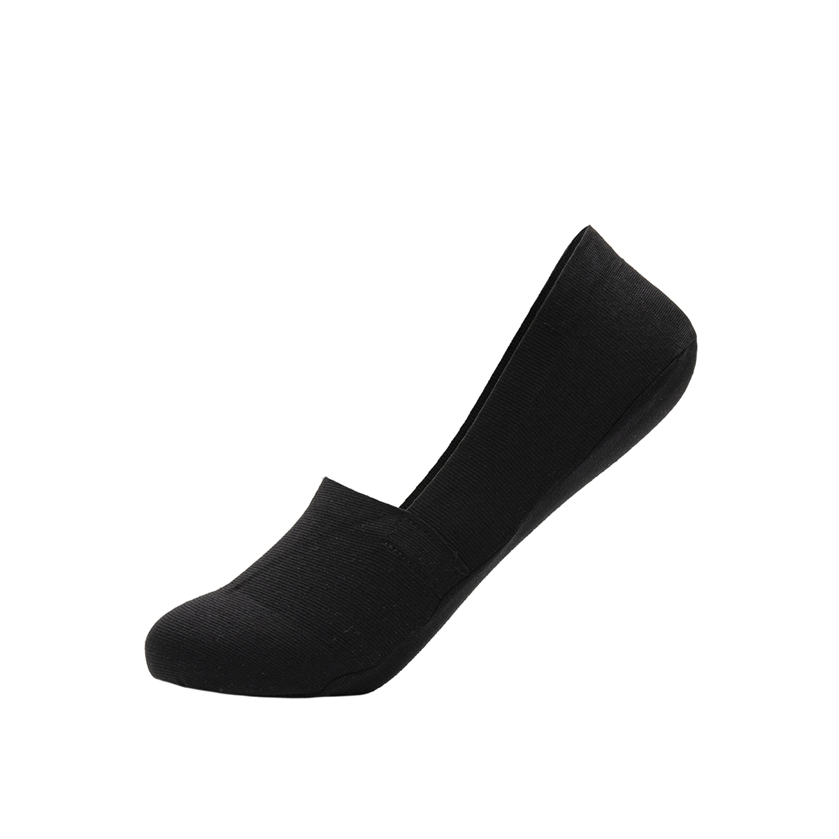 2-Pack Calcetín Invisible Flexi para Mujer Estilo 090910 Negro Y Gris