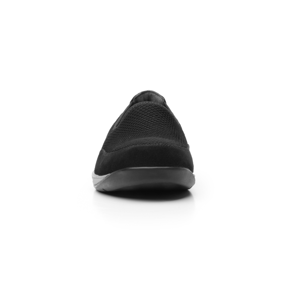 Flat Urbano Flexi Con Material Tejido Para Mujer - Estilo 28308 Negro