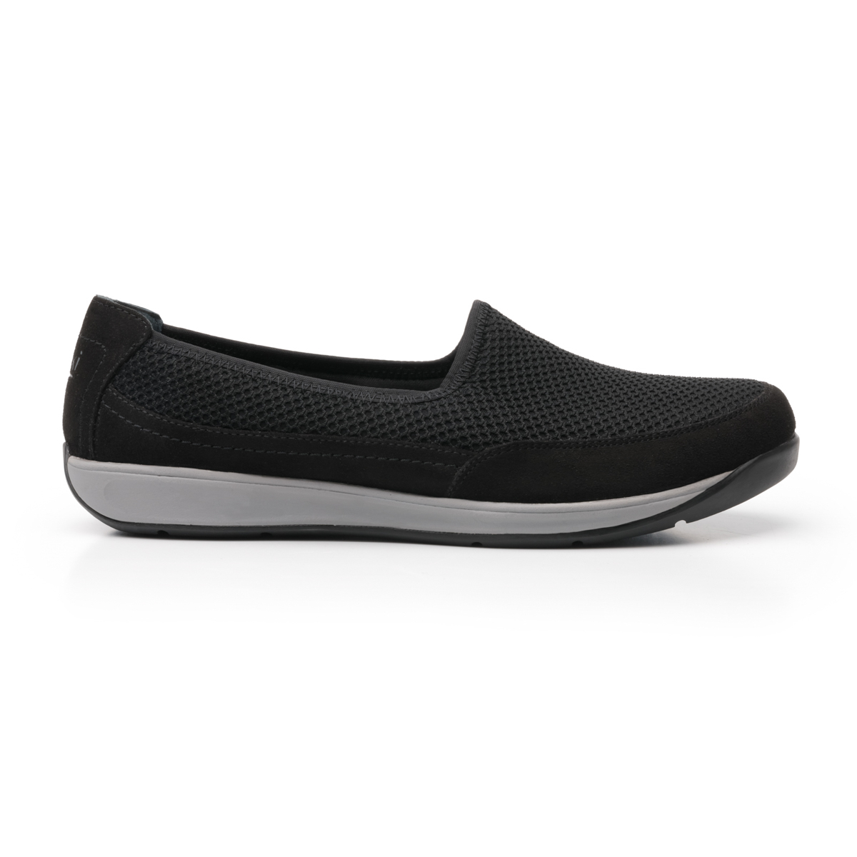 Flat Urbano Flexi Con Material Tejido Para Mujer - Estilo 28308 Negro