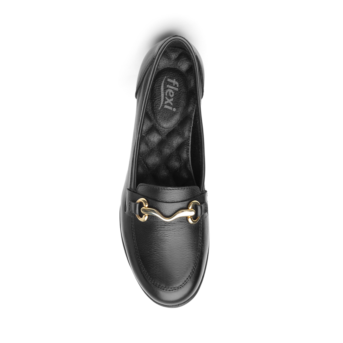 Mocasín Casual Flexi Con Plantilla Comfort Pad Para Mujer - Estilo 28409 Negro