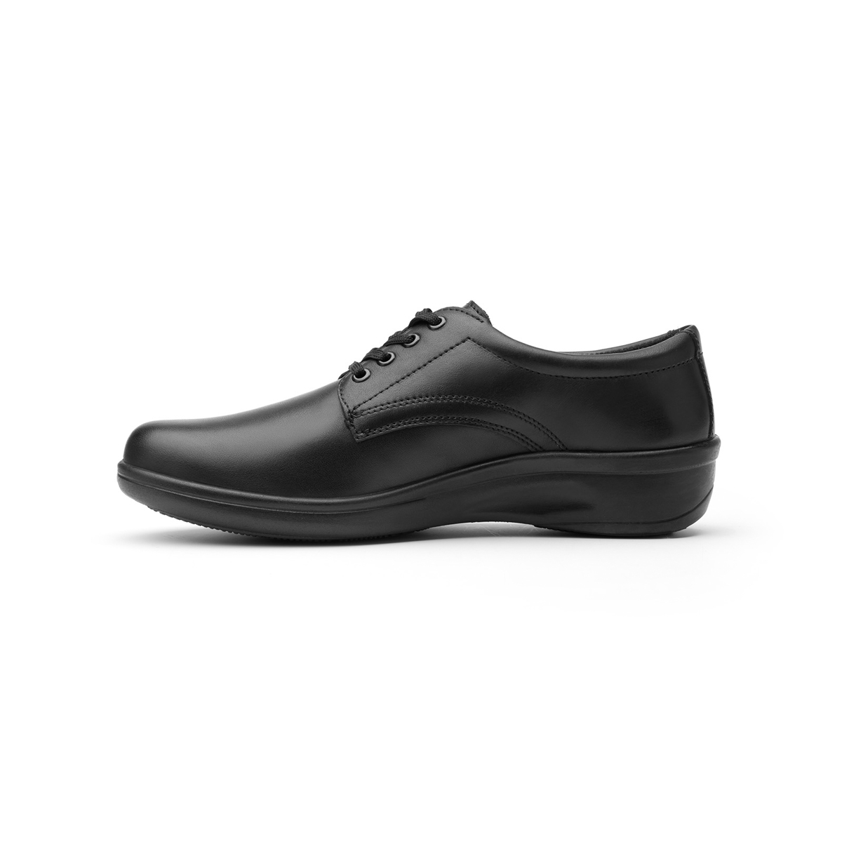Flat De Servicio/Clínico Flexi Con Sistema De Mejor Agarre Para Mujer - Estilo 32603 Negro