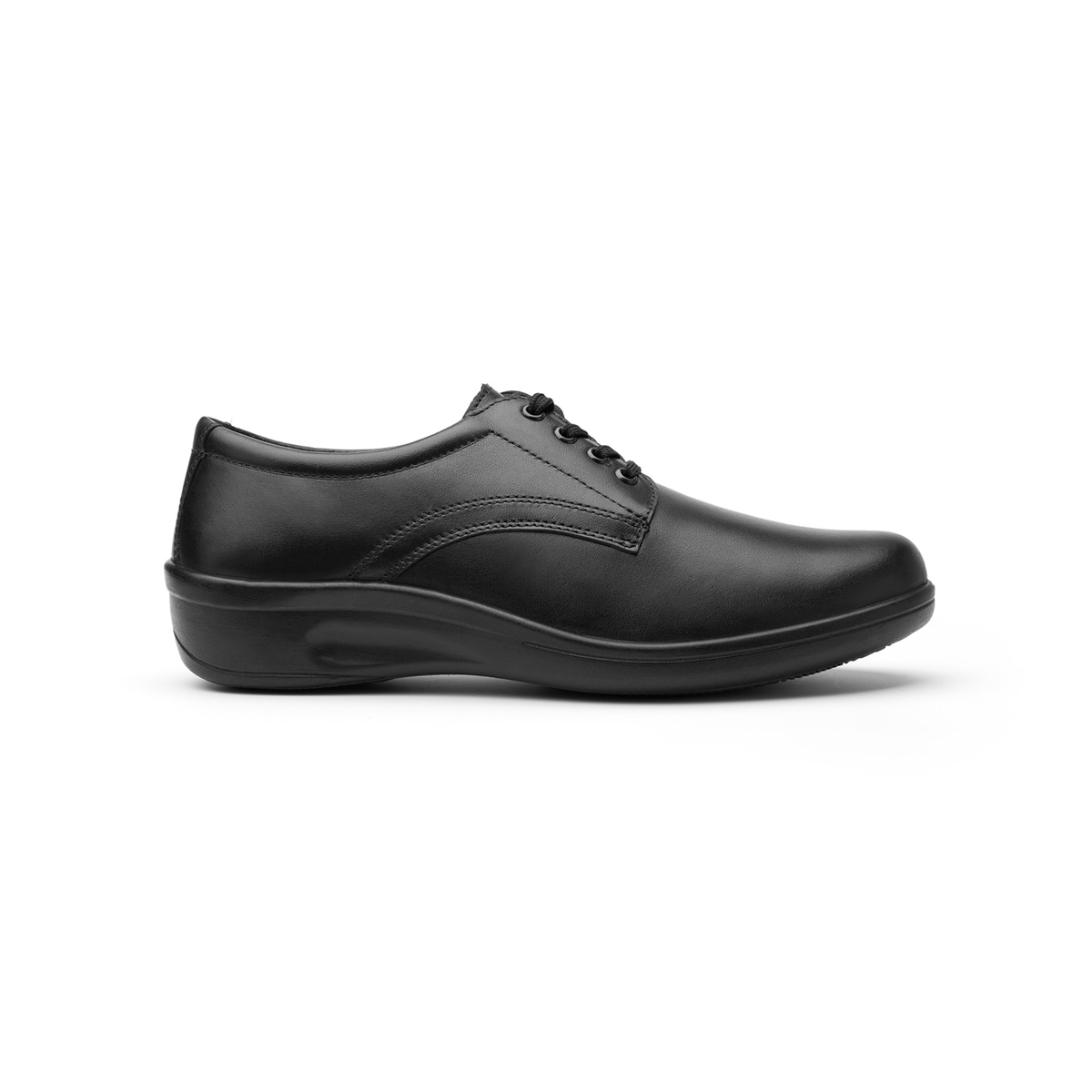 Flat De Servicio/Clínico Flexi Con Sistema De Mejor Agarre Para Mujer - Estilo 32603 Negro