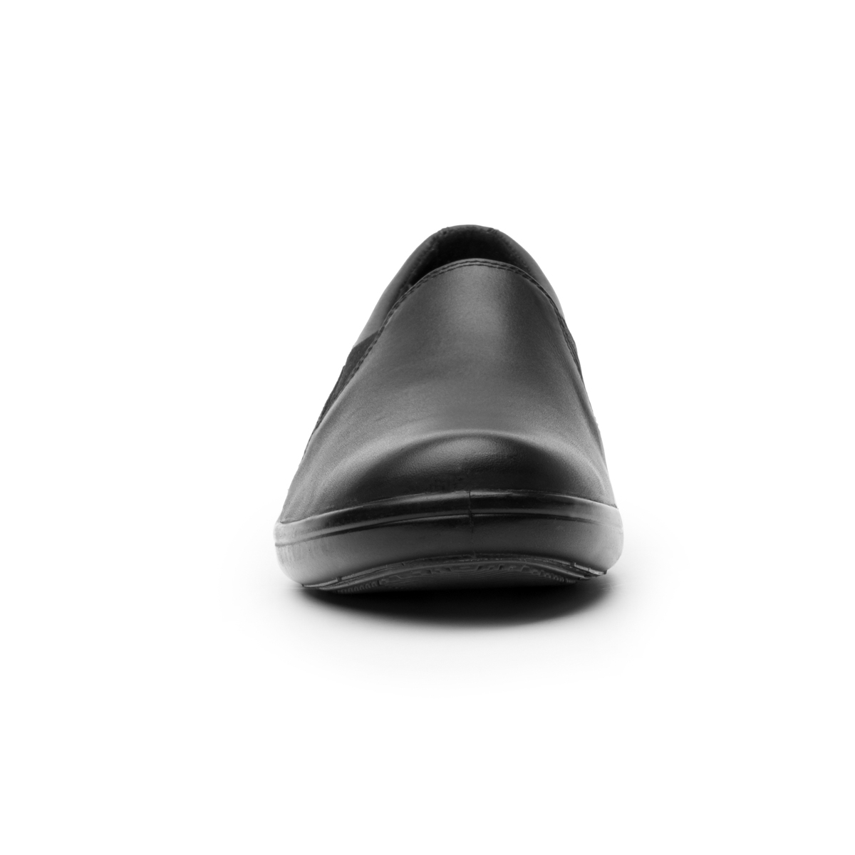 Mocasín De Servicio/Clínico Flexi para Mujer con Corte Repelente al Agua Estilo 32608 Negro