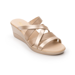 Sandalia Casual Flexi Con Tiras Múltiples Para Mujer - Estilo 34710 Beige Sandalia Casual Flexi Con Tiras Múltiples Para Mujer - Estilo 34710 Beige
