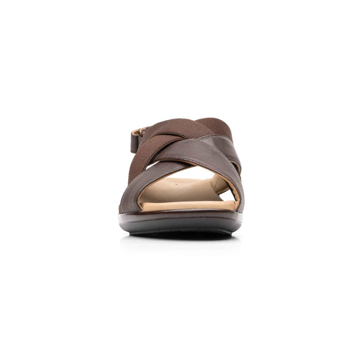 Sandalia Casual Flexi Con Piel Extra Suave Para Mujer - Estilo 34911 Café