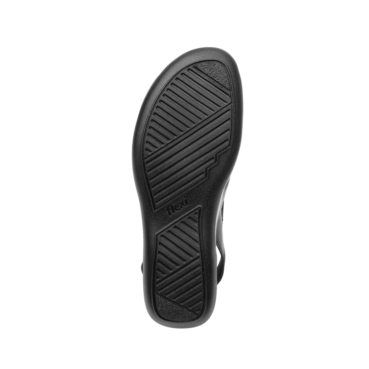 Sandalia Casual Flexi Con Piel Extra Suave Para Mujer - Estilo 34911 Negro
