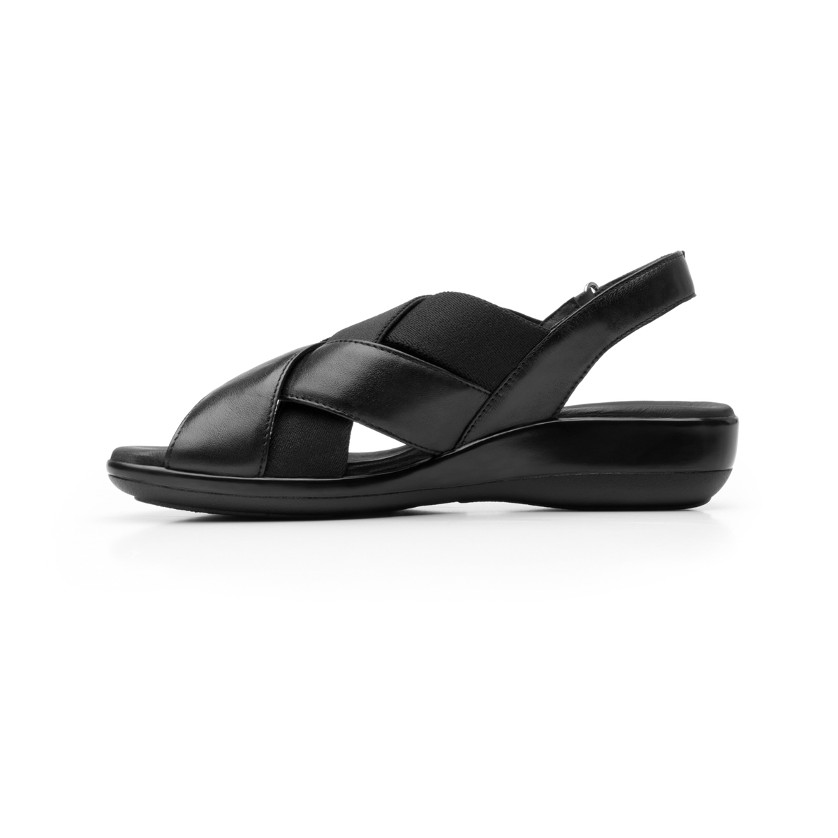 Sandalia Casual Flexi Con Piel Extra Suave Para Mujer - Estilo 34911 Negro