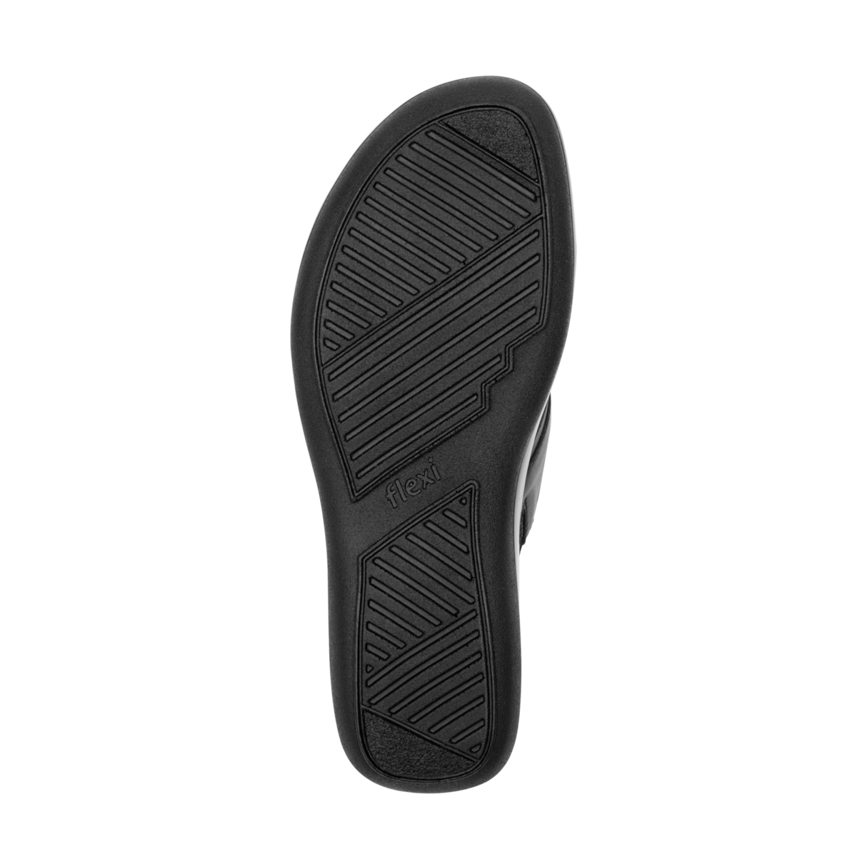 Sandalia Casual Flexi para Mujer con Piel Extra Suave Estilo 34914 Negro