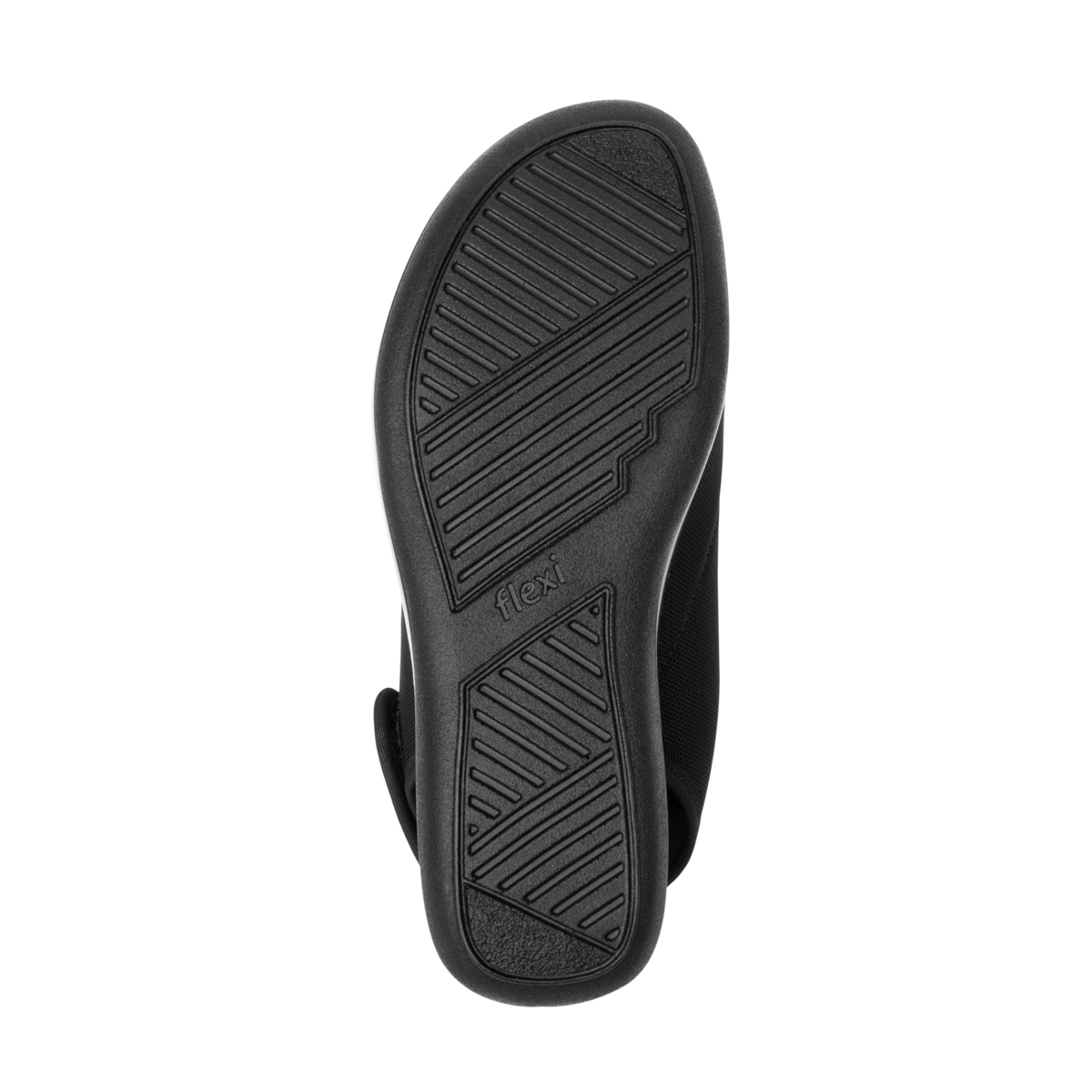 Sandalia Casual Flexi para Mujer con Adaptable Al Pie Estilo 34917 Negro