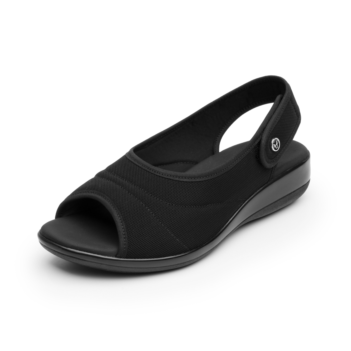 Sandalia Casual Flexi para Mujer con Adaptable Al Pie Estilo 34917 Negro