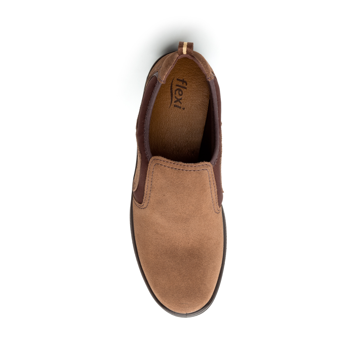 Flat Casual Sport Flexi Con Sistema Walking Soft Para Mujer - Estilo 37510 Café