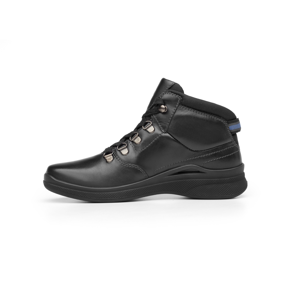 Botín Outdoor Flexi Con Sistema Walking Soft Para Mujer - Estilo 37511 Negro