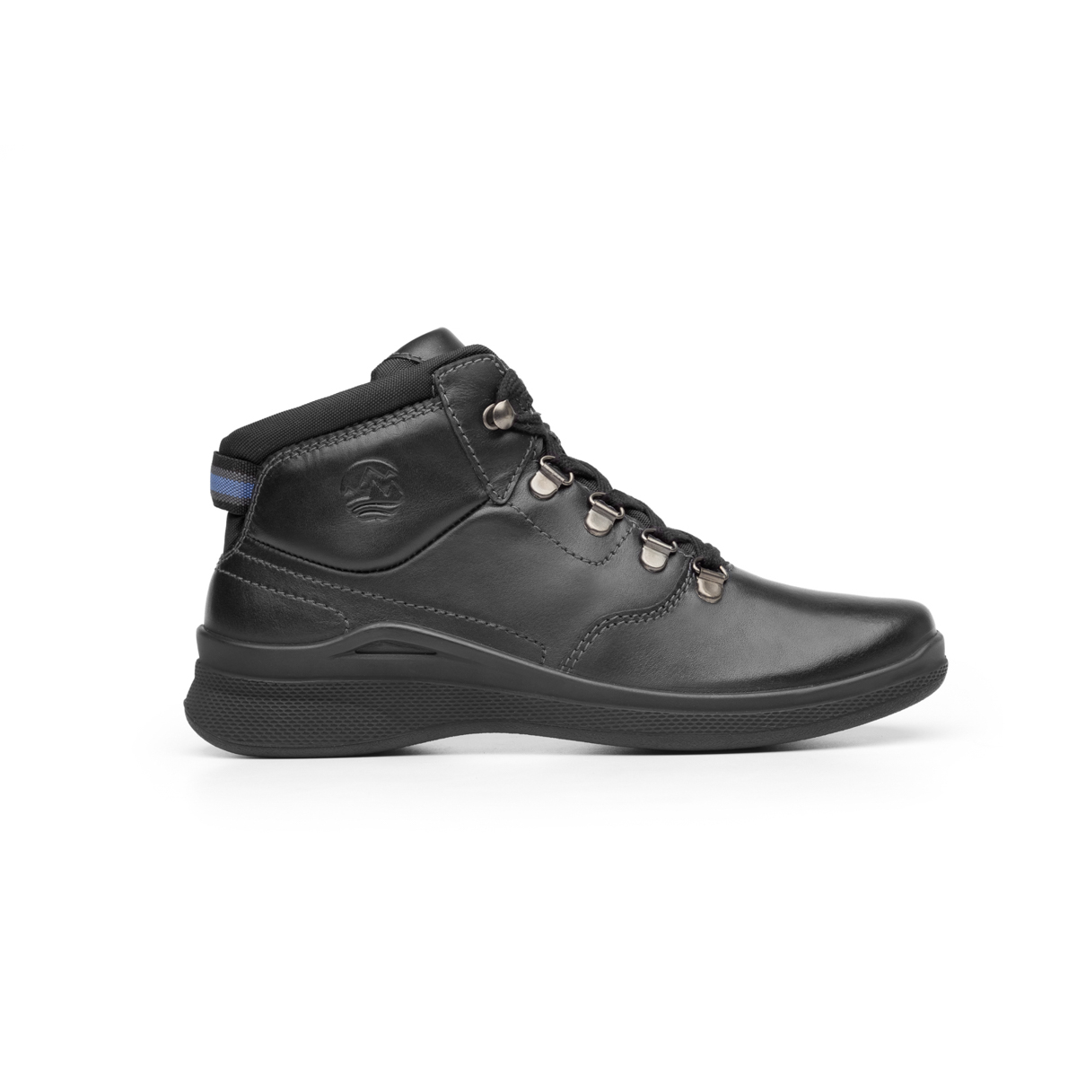 Botín Outdoor Flexi Con Sistema Walking Soft Para Mujer - Estilo 37511 Negro