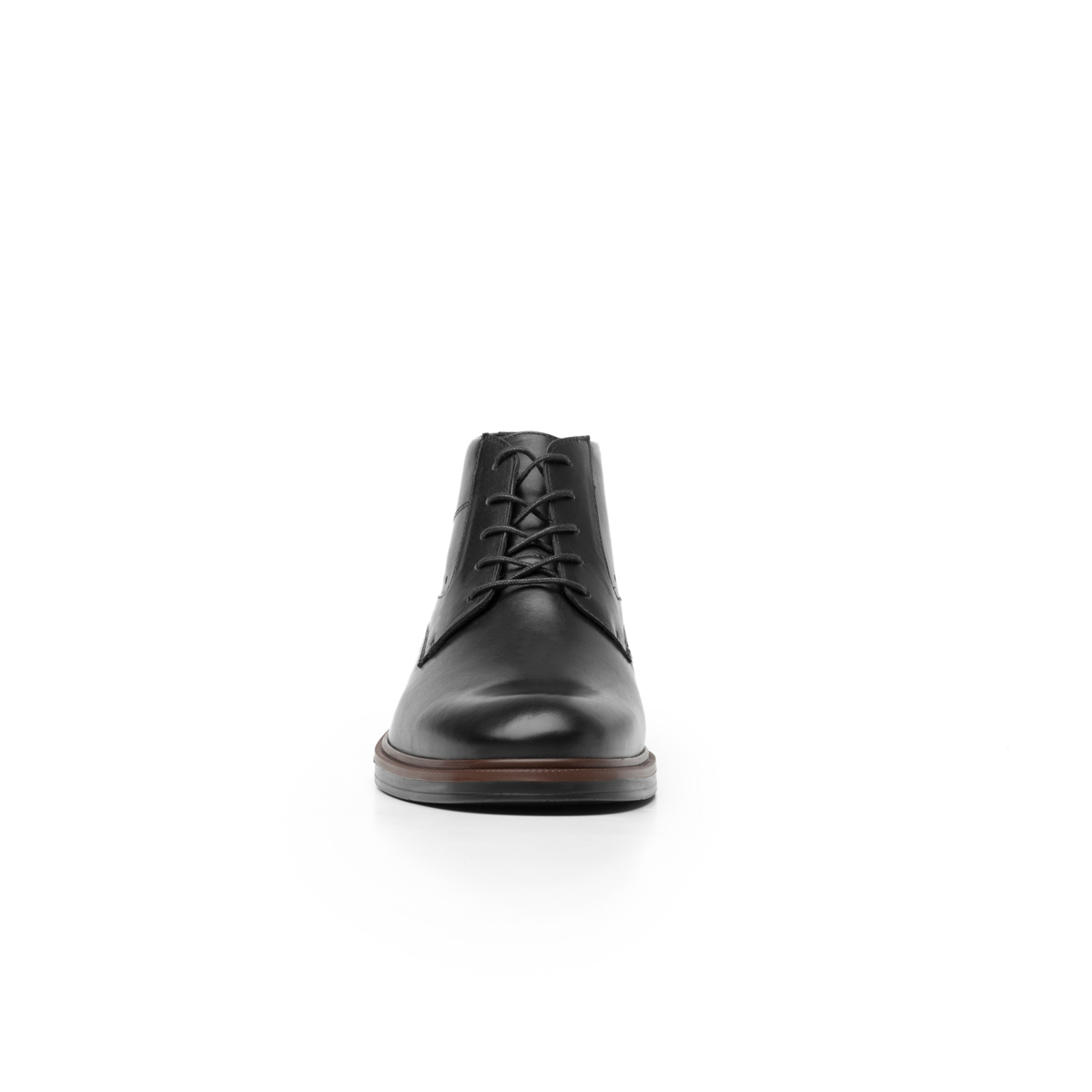 Botín De Vestir Urbano Flexi Con Perforado En Lateral Para Hombre - Estilo 400104 Negro