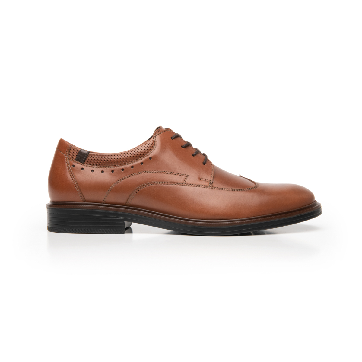 Zapato Bostoniano Flexi para Hombre con Agujetas Estilo 400109 Tan