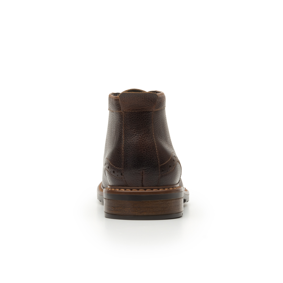 Botín Casual Urbano Flexi Con Perforado En Puntera Para Hombre - Estilo 400503 Tan