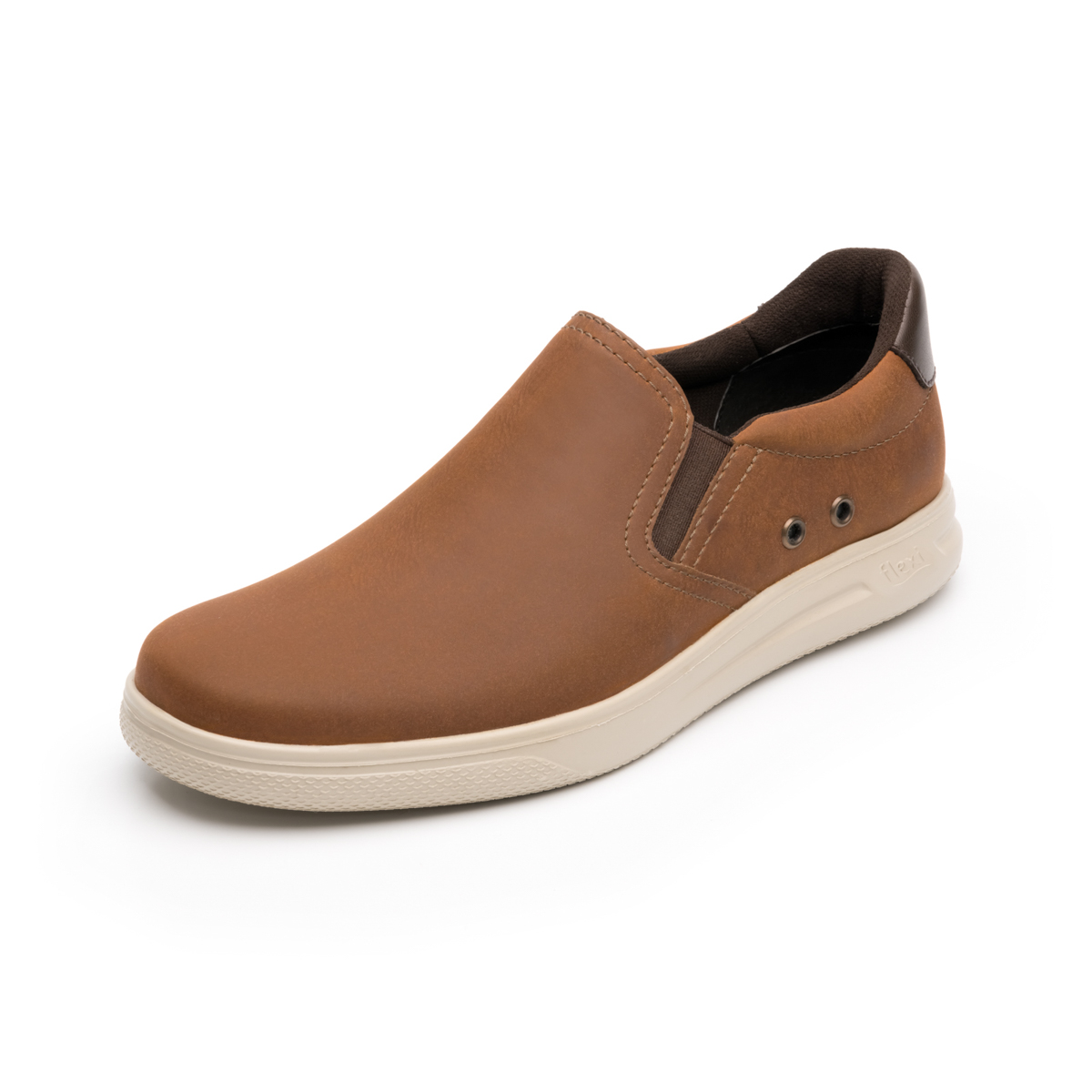 Sneaker Casual Sport Flexi Con Suela Extra Ligera Para Hombre - Estilo 401204 Honey