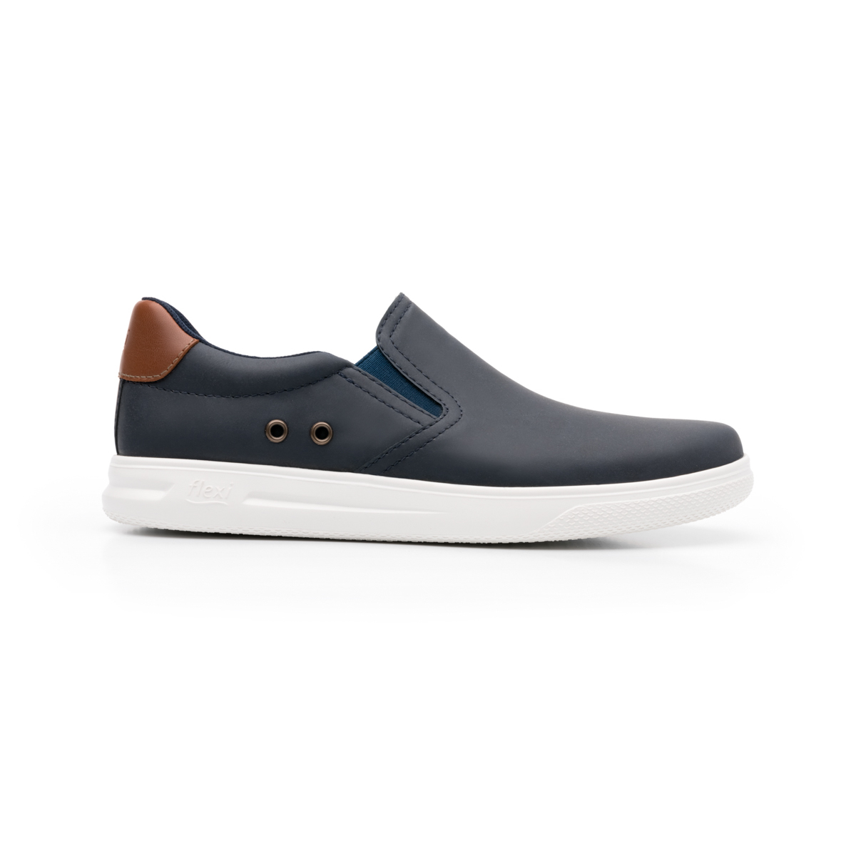 Sneaker Casual Sport Flexi Con Suela Extra Ligera Para Hombre - Estilo 401204 Navy